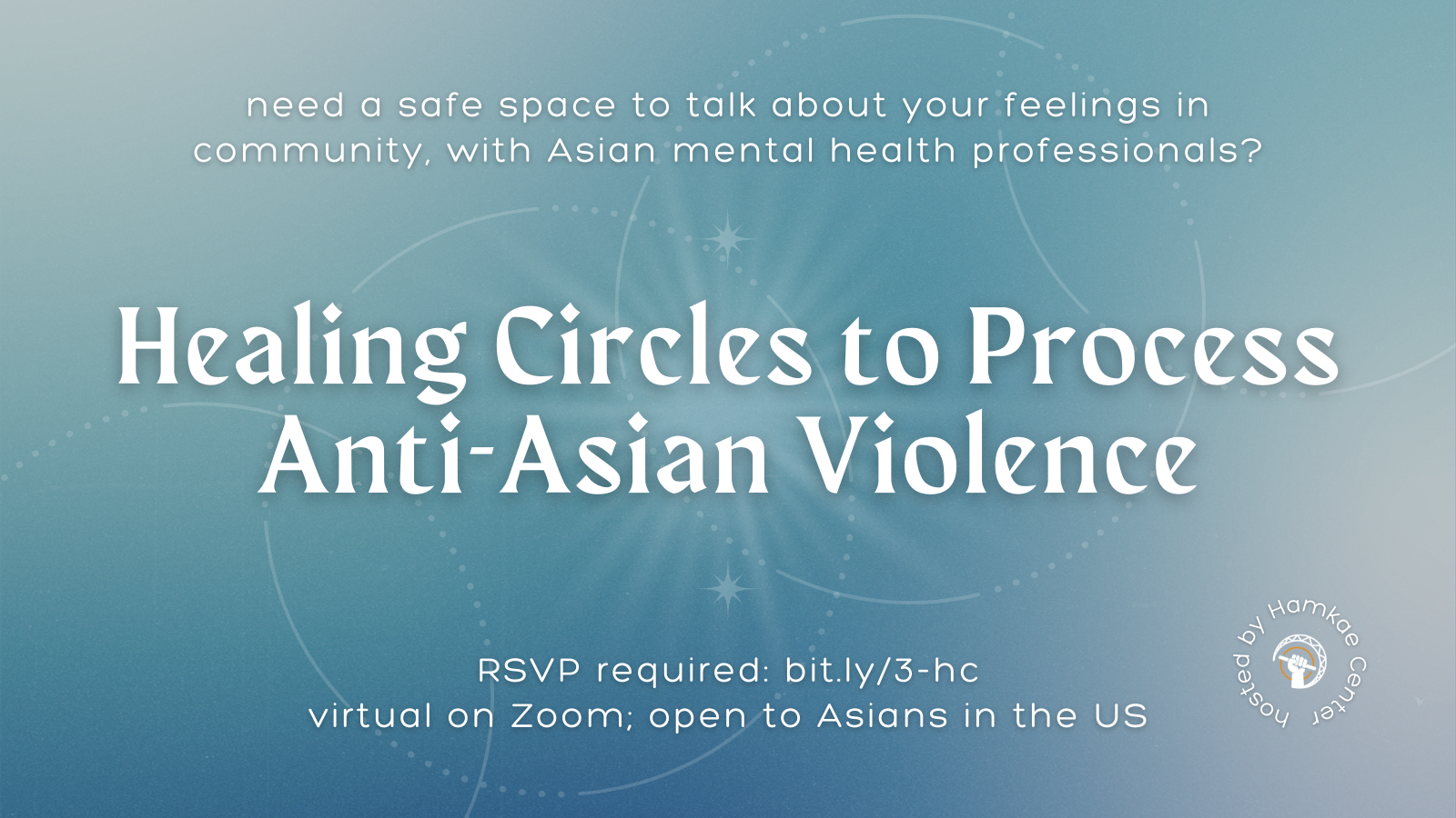 Healing Circles to Process Anti-Asian Violence