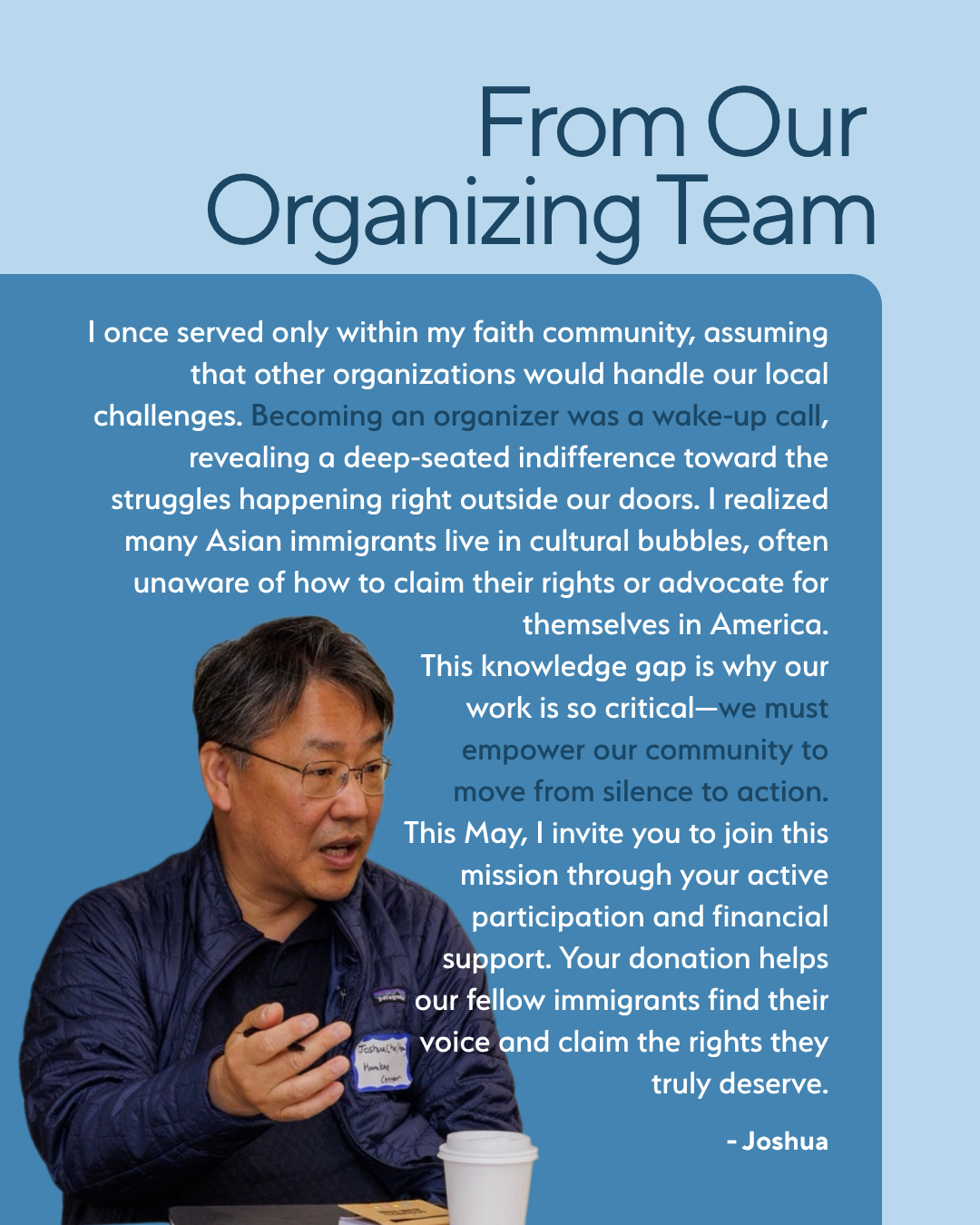 May 29 Staff Testimony Joshua